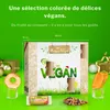 BOXILAND® calendrier avent vegan 2026, 24 snacks végétaux, Voir les images du produit 4