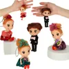 Puppenhaus 3 Mädchen + 1 Junge Satz von 4pcs. 12 cm Produktbild-Vorschau 9