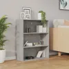 vidaXL Nástenná skrinka Betónová sivá 69,5x32,5x90 cm Náhľad obrázku produktu 3