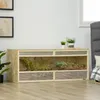 PawHut Terrarium für Reptilien Reptil Fütterungsbox mit Produktbild-Vorschau 2