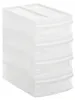Rotho Schubladenbox Tower XS SYSTEMIX mit 4 Schubladen je Produktbild-Vorschau 1