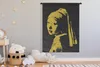 MuchoWow® Wandteppich Wandbehang Mädchen mit einem Produktbild-Vorschau 3