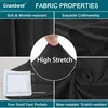 Bierzeltgarnitur Stretch 3-teilig 220x70cm Schwarz für Produktbild-Vorschau 3