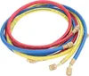 A set of three colored hoses for refrigerant charging. Produktbild-Vorschau