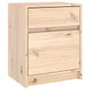 vidaXL Nachtschrank 40x31x50 cm Massivholz Kiefer Produktbild-Vorschau 2