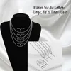 Halsketten, Kreuz Titanium Halskette, Deko-Anhänger Christi Produktbild-Vorschau 7