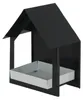 ESSCHERT Wandfutterhaus 19,4x12,3x23,2cm anthrazit/weiß Podgląd zdjęcia produktu 9