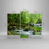 Bild auf Leinwand - Leinwandbild - Stream Wald Natur - Produktbild-Vorschau 3