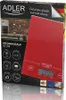Adler AD 3138 Red Countertop Rectangle Balance de cuisine Voir les images du produit 6