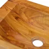 vidaXL Lavabo en bois massif teck 50x35x10 cm Voir les images du produit 4