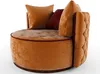 Rund Sessel Chesterfield Club Runde Sofa Couch Runde Relax Produktbild-Vorschau 1