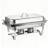 3 Grid Chafing Dish Edelstahl Buffetwärmer Produktbild-Vorschau 6