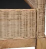 vidaXL Sessel mit Auflagen Natur Rattan Produktbild-Vorschau 4