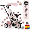 Smoby Dreirad Baby Balade Rosa Produktbild-Vorschau 2