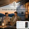 USB Ventilator mit Licht 8000mAh Akku Ventilator Hängender Produktbild-Vorschau 8