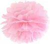 Pompom appeso decorazione palla deco rosa 25cm - taglia Anteprima dell’immagine prodotto 1
