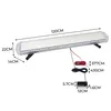 LED Bernsteinfarbenes  blinkendes Notwarnlicht 120cm 1200mm Produktbild-Vorschau 5
