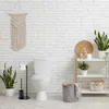 Relaxdays WC Garnitur, Metall, HxBxT: 63x23x17 cm, Produktbild-Vorschau 2