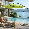 Sekey Ampelschirm Ø300cm Sonnenschirm UV50+ mit Kurbel & Produktbild-Vorschau 7