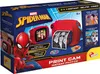 The image shows the retail packaging for a Marvel Spider-Man instant print camera. Voir les images du produit