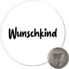Huuraa Magnet Wunschkind Schriftzug 59mm Kühlschrankmagnet Produktbild-Vorschau 1