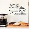 GKA Wandtattoo Spruch "Kaffee ist immer eine gute Idee" 60 Produktbild-Vorschau 2