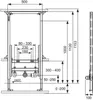 Tece Bidetmodul Teceprofil 1120 mm für Wandmontage Produktbild-Vorschau 5