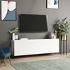 Skye Decor, Bílá, TV skříňky, bílá, melaminová dřevotříska, Náhled obrázku produktu 3