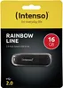 Intenso USB Drive 16 GB Rainbow Line, Black, 16 GB, Schwarz Produktbild-Vorschau 6