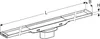 Geberit Duschrinne CleanLine 20 Edelstahl 30-90 x 4,3 cm Produktbild-Vorschau 2