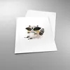 Poster - Poster ohne Rahmen - Waschbär Tasse Kinder - 40x50 Produktbild-Vorschau 3