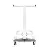 A white medical trolley with wheels. Produktbild-Vorschau