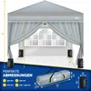 tillvex® 2X Parete laterale grigia per gazebo 3x3m e 3x6m | Anteprima dell’immagine prodotto 8