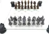 Schachspiel Ritter mit Glasbrett - Schach, Brettspiel Produktbild-Vorschau 3