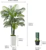 VEVOR Umělá palma areca, 1,8 m, umělá tropická palma s Náhled obrázku produktu 8