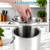 Unyqoos® Edelstahl-Eiseimer 3 L, doppelwandig mit Deckel & Produktbild-Vorschau 6