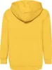 A plain studio shot of a yellow hoodie. Produktbild-Vorschau