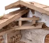 Große Weihnachtskrippe | aus Holz und Gips gefertigt | mit Produktbild-Vorschau 5