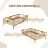 Crazy Pine Kinderbett 120x200 cm – Hohes Montessori Produktbild-Vorschau 10