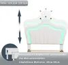 Letto imbottito per bambini 90 x 200 cm, con cassettiera, Anteprima dell’immagine prodotto 7