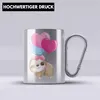 Trendation - Süße Faultier Edelstahl Tasse Karabiner Produktbild-Vorschau 2