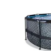 EXIT Stone Rahmenpool ø427, Aufstellpool, mit Produktbild-Vorschau 4