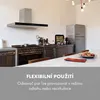 Klarstein Darya, nástěnná digestoř, EEK C, 90 cm, 310 m³/h Náhled obrázku produktu 2