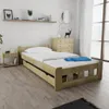 Hochbett Naomi, 80 x 200 cm, Kiefernholz. Matratze: Produktbild-Vorschau 5
