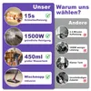 2 in 1 Dampfreiniger - 15s Aufheizung, 140°C Heißdampf, Produktbild-Vorschau 7