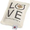 Cuscino coccola per gatti canadesi | LOVE | bianco grigio | Anteprima dell’immagine prodotto 1