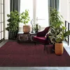Tappeto in lana e cotone rosso scuro 160x230 Anteprima dell’immagine prodotto 2