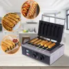 1500Watt komerční vaflovač Vaflovač Hotdog Baker Vaflovač 6 Náhled obrázku produktu 2