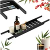 Vilde | Badewannenablage 68 cm - aus Bambus - Schwarz - Produktbild-Vorschau 9