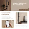 EMKE Scaldasalviette elettrico 100 W Nero, Display LCD, Anteprima dell’immagine prodotto 4